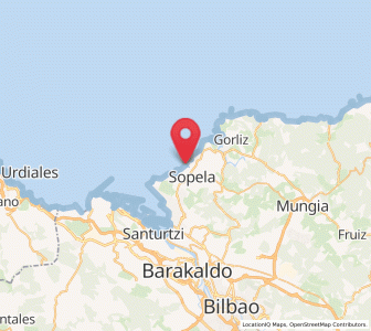 Map of Bareño, Basque Country