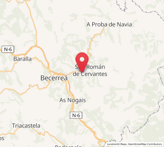 Map of Barreiro, Galicia