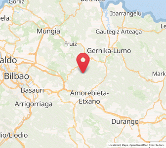 Map of Barrenetxe, Basque Country