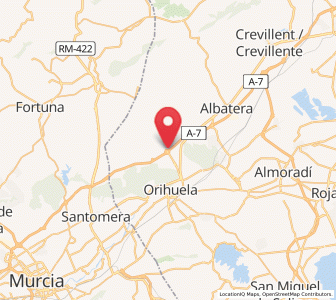 Map of Barrio de las Cuevas, Valencia