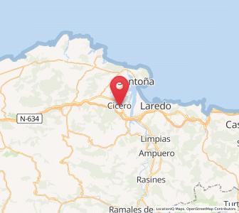 Map of Barrio de las Mazuecas, Cantabria