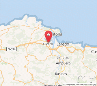 Map of Barrio de Rivaplumo, Cantabria