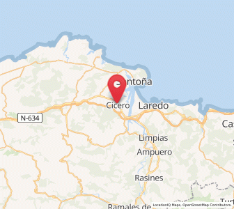 Map of Barrio La Iglesia, Cantabria