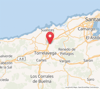 Map of Barrio Obrero, Cantabria