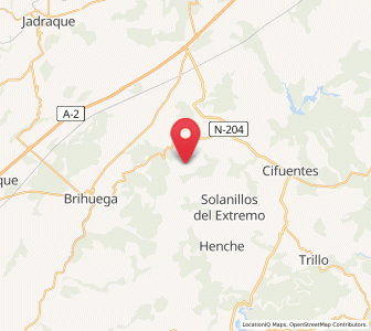Map of Barriopedro, Castille-La Mancha