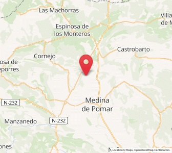 Map of Barriosuso, Castille and León