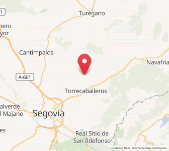 Map of Basardilla, Castille and León