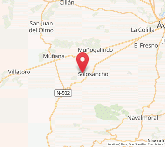 Map of Baterna, Castille and León