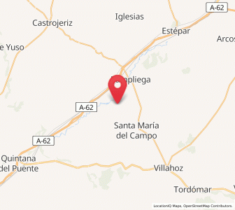 Map of Belbimbre, Castille and León