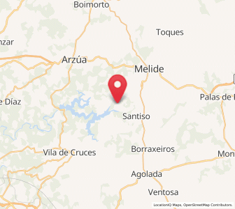 Map of Belmil, Galicia
