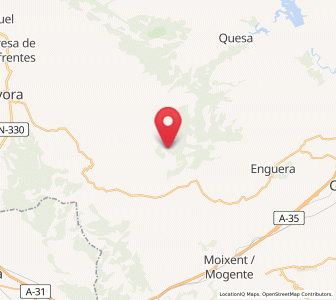 Map of Benali, Valencia