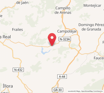 Map of Benalúa de las Villas, Andalusia