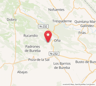 Map of Bentretea, Castille and León