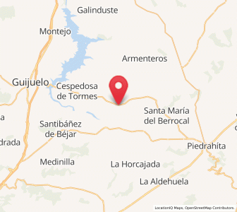 Map of Bercimuelle, Castille and León