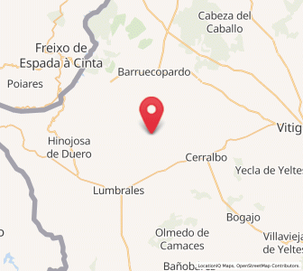 Map of Bermellar, Castille and León