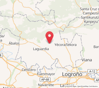 Map of Bilar / Elvillar, Basque Country