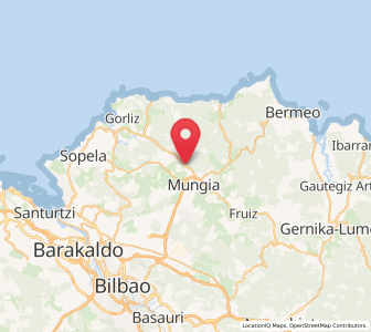 Map of Billela, Basque Country