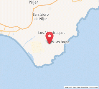 Map of Boca de los Frailes, Andalusia