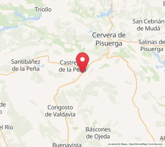 Map of Boedo, Castille and León