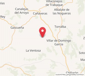 Map of Bólliga, Castille-La Mancha