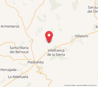 Map of Bonilla de la Sierra, Castille and León