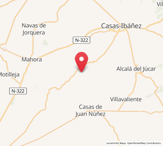 Map of Bormate, Castille-La Mancha