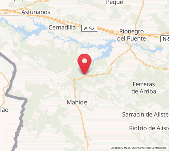 Map of Boya, Castille and León