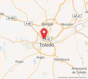 Map of Buenavista, Castille-La Mancha