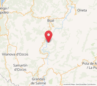 Map of Bullaso, Asturias