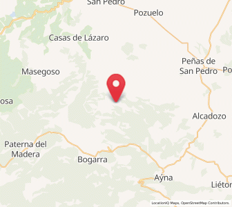 Map of Burrueco, Castille-La Mancha
