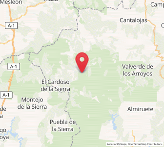 Map of Cabida, Castille-La Mancha