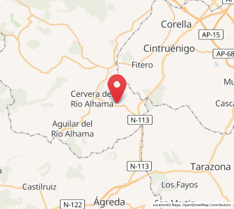 Map of Cabretón, La Rioja