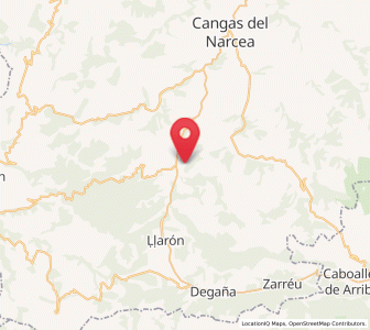 Map of Caldevilla de Rengos, Asturias