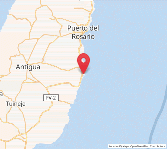 Carte : Caleta de Fuste, Îles Canaries