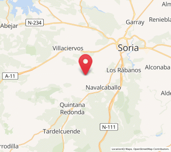 Map of Camparañón, Castille and León
