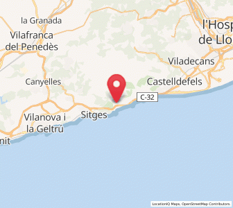 Map of Campdessens, Catalonia