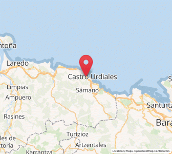 Map of Campijo, Cantabria