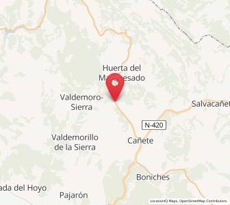 Map of Campillos-Sierra, Castille-La Mancha