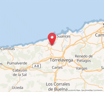 Map of Camplengo, Cantabria