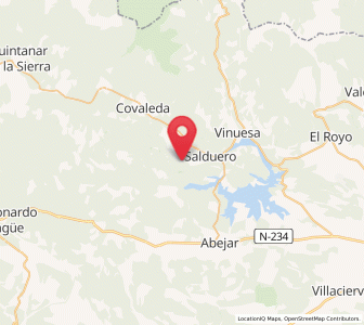 Map of Campllonch, Castille and León