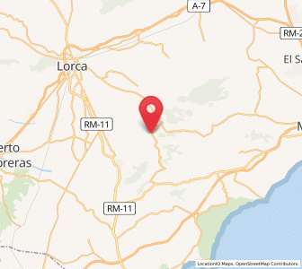Map of Campo López, Murcia