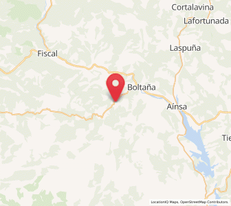 Map of Campodarbe, Aragon