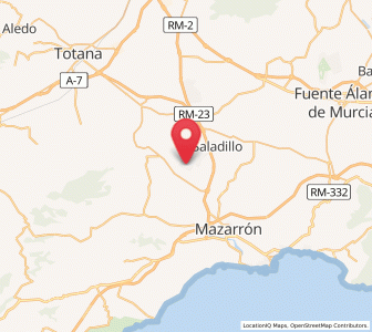 Map of Camposol, Murcia