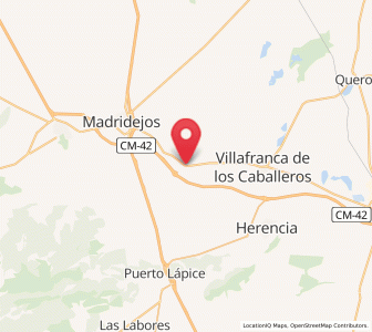 Map of Camuñas, Castille-La Mancha