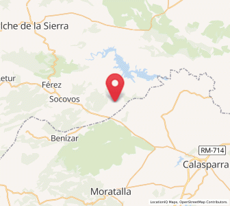 Map of Cañada Buendía, Castille-La Mancha