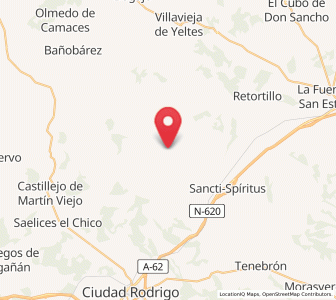 Map of Cañada Carbonera, Castille and León