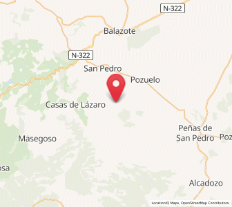 Map of Cañada Juncosa, Castille-La Mancha