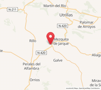 Map of Cañada Vellida, Aragon