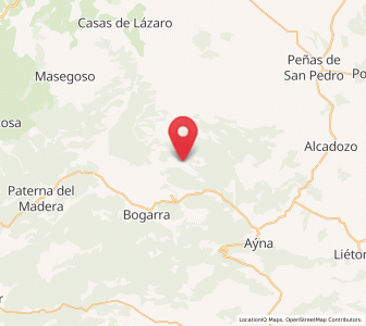 Map of Cañadas de Haches de Arriba, Castille-La Mancha