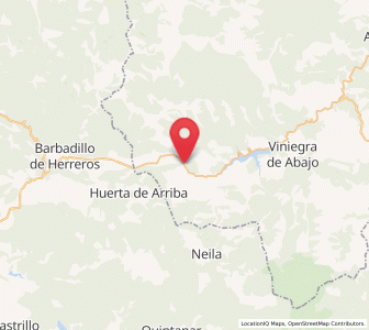 Map of Canales de la Sierra, La Rioja